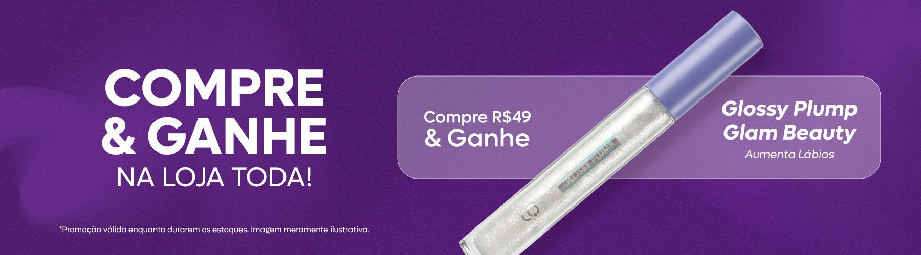 Compre e Ganhe Aumenta Lábios