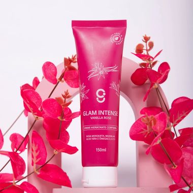Creme Hidratante Corporal Glam Intense Vanilla Rose 150ml