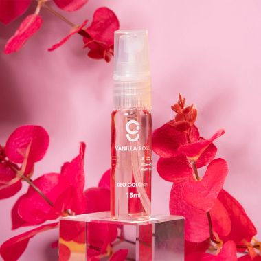 Deo Colônia Vanilla Rose Glam Beauty 15ml