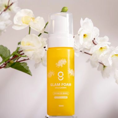 Espuma de Banho Glam Beauty Glam Foam Gold Jasmin 160ml