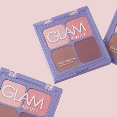 Paleta de Sombras Glam Beauty Rose Neutrals 14g