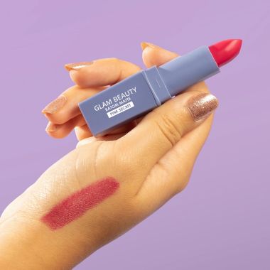 Batom Bala Glam Beauty Pink Secret