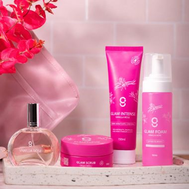 Kit Ritual Completo Vanilla Rose Glam Beauty