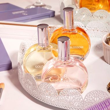 Trio Deo Colônias 50ml Glam Beauty
