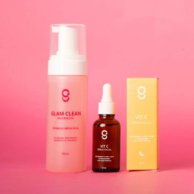 Dupla Glam Clean + Vit C Glam Beauty
