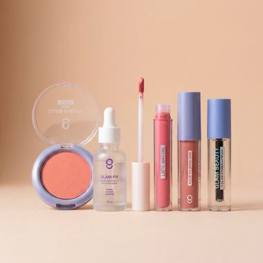Kit Make Nude Glam Beauty