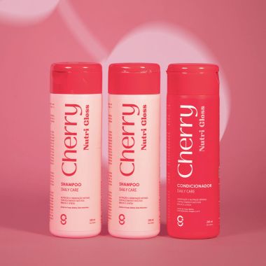 Kit Lavo Todo Dia Cherry Nutri Gloss Glam Beauty
