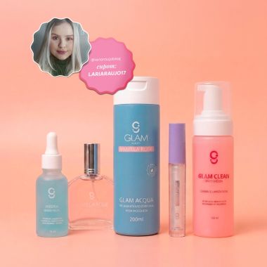 Kit Glow Lips & Skin by Lari Araujo