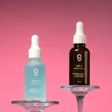 Dupla Sérum Hydra + Vit C Glam Beauty