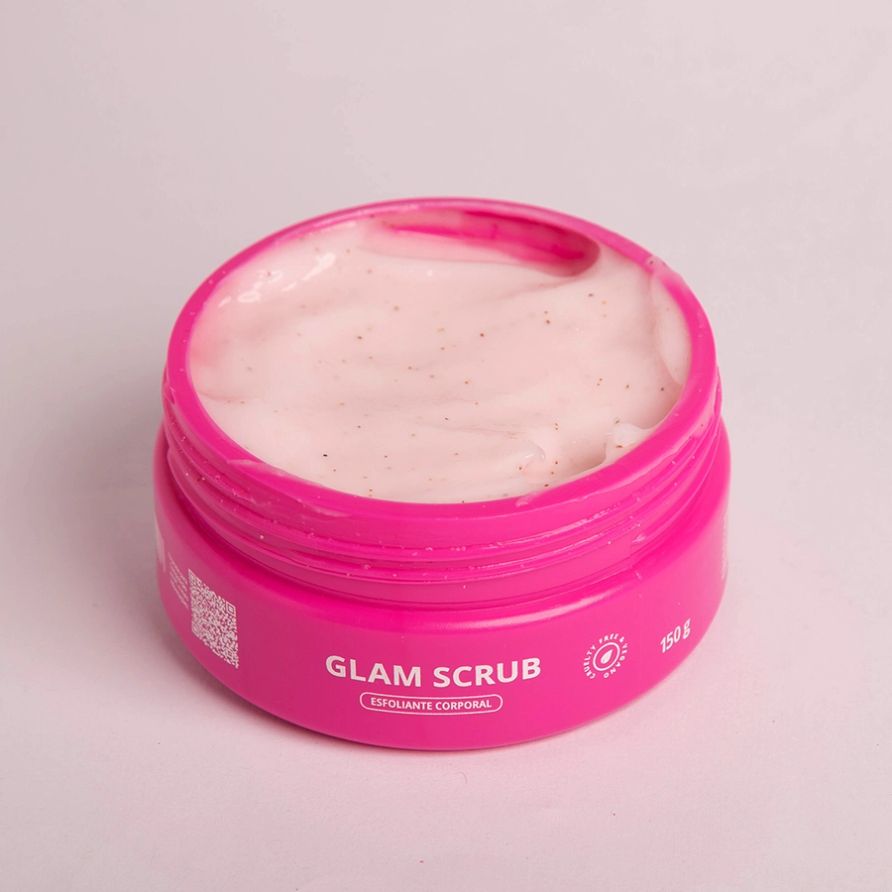 Esfoliante Corporal Glam Scrub Vanilla Rose Glam Beauty 150g 5
