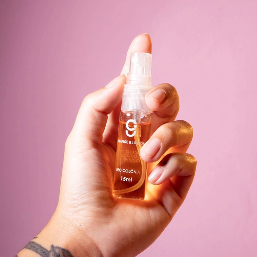 Deo Colônia Orange Blossom Glam Beauty 15ml 3