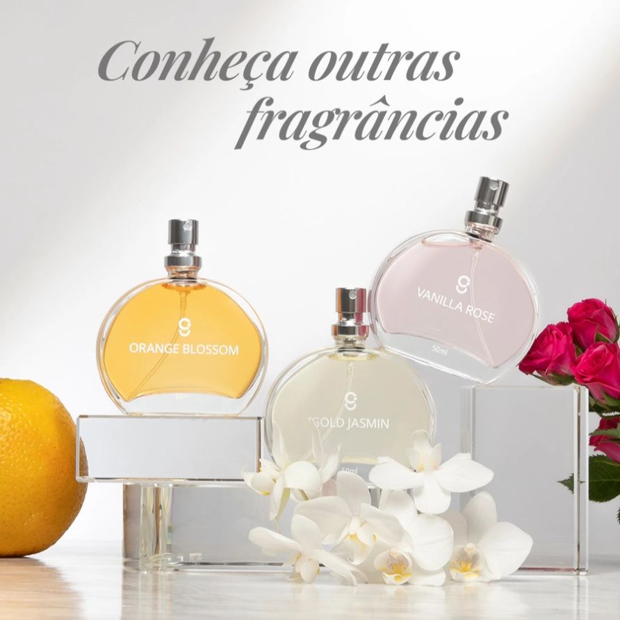 Deo Colônia Orange Blossom Glam Beauty 50ml 8