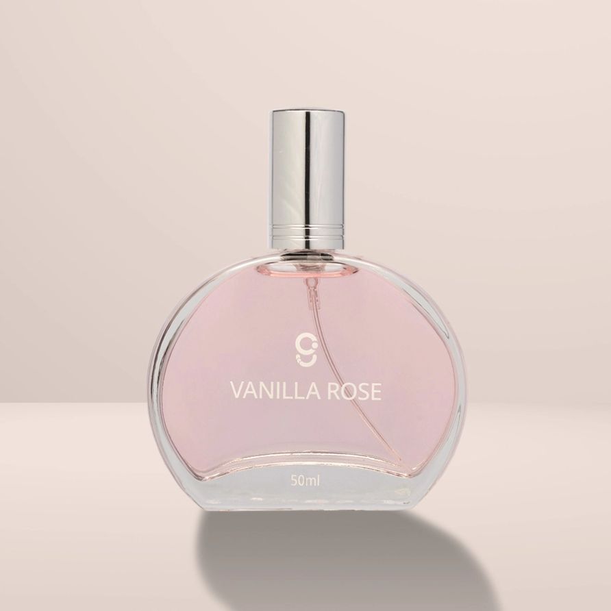 Deo Colônia Vanilla Rose Glam Beauty 50ml 4