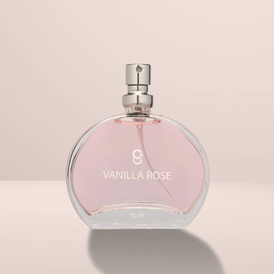 Deo Colônia Vanilla Rose Glam Beauty 50ml 5