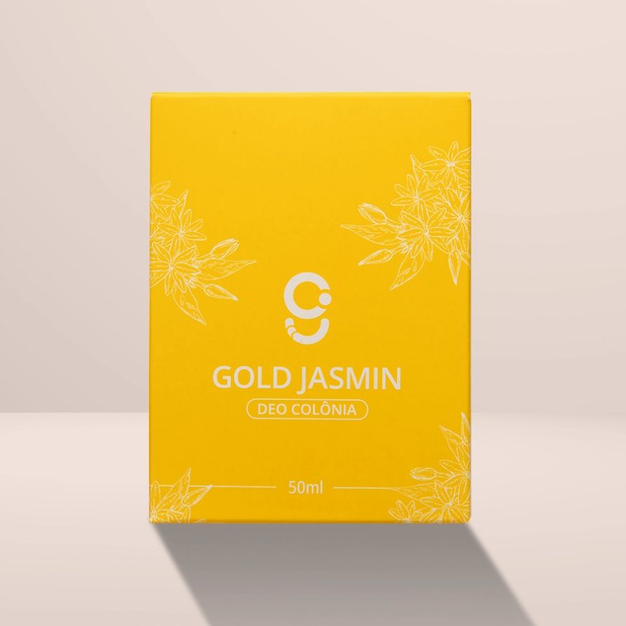 Deo Colônia Gold Jasmin Glam Beauty 50ml 6