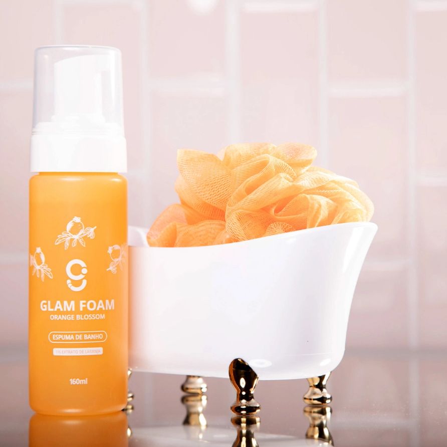 Espuma de Banho Glam Beauty Glam Foam Orange Blossom 160ml 3