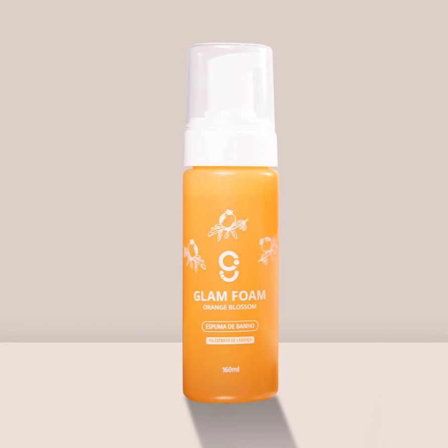 Espuma de Banho Glam Beauty Glam Foam Orange Blossom 160ml 4