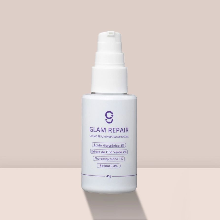 Glam Repair Creme Rejuvenescedor Glam Beauty 45g 6