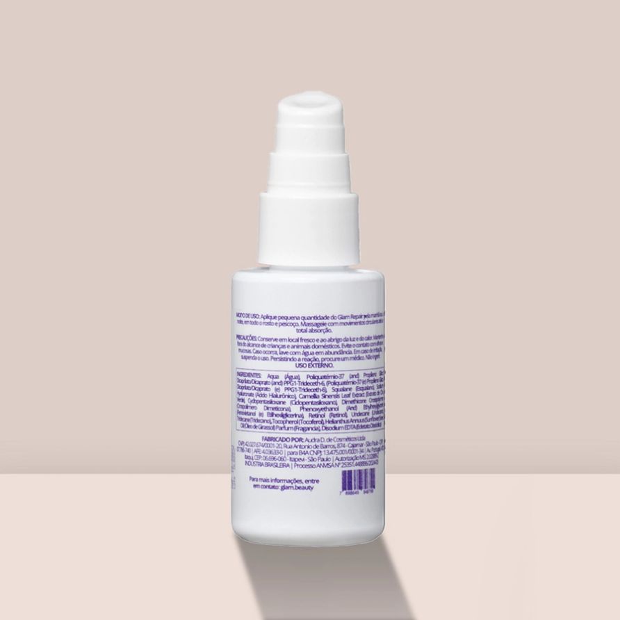Glam Repair Creme Rejuvenescedor Glam Beauty 45g 7
