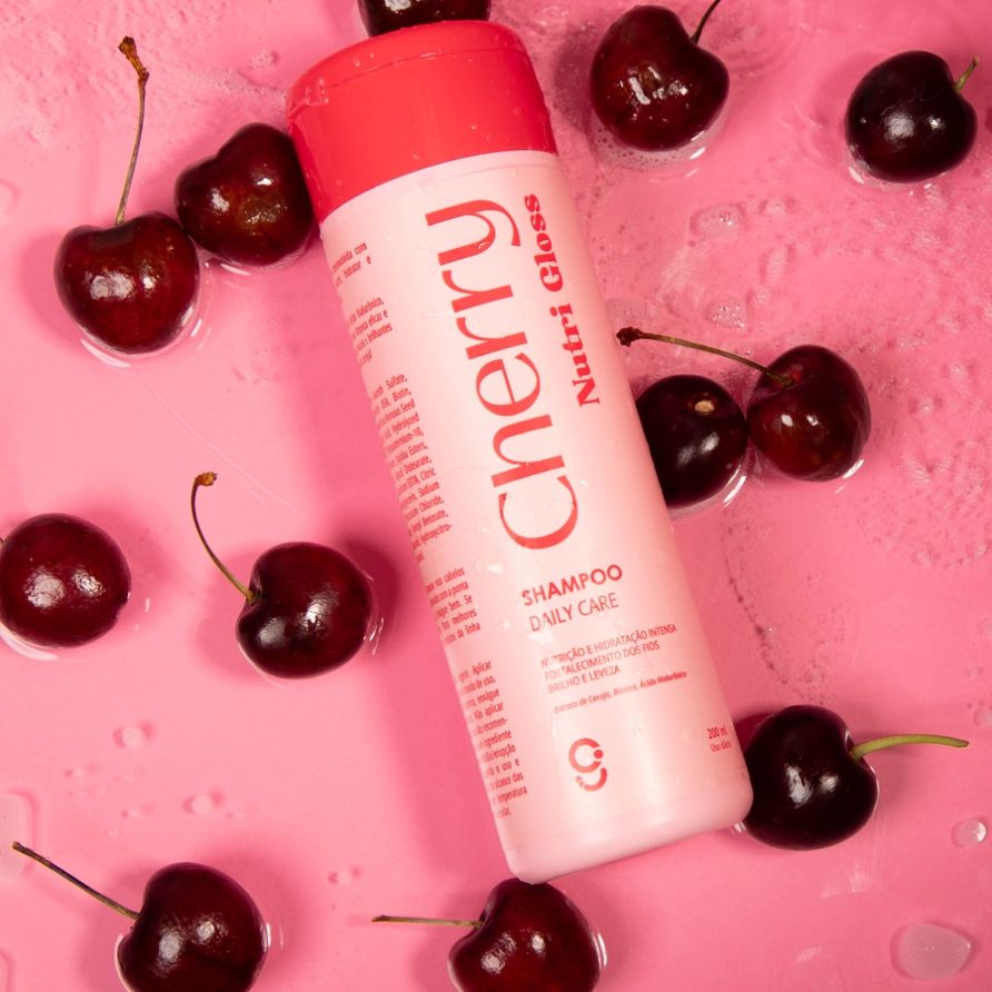 Shampoo Cherry Nutri Gloss Glam Beauty 200ml 2
