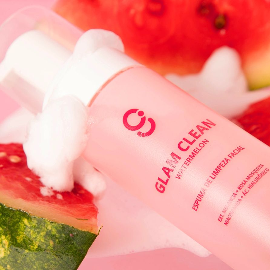 Espuma de Limpeza Glam Clean Watermelon Glam Beauty 150ml 2