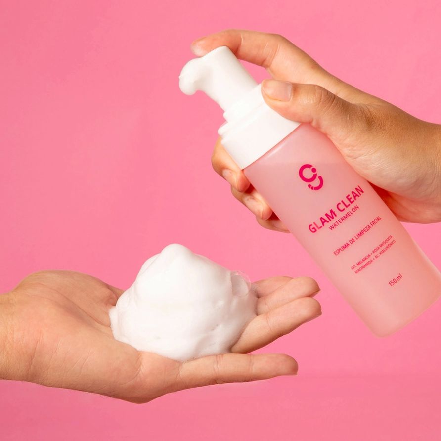 Espuma de Limpeza Glam Clean Watermelon Glam Beauty 150ml 4