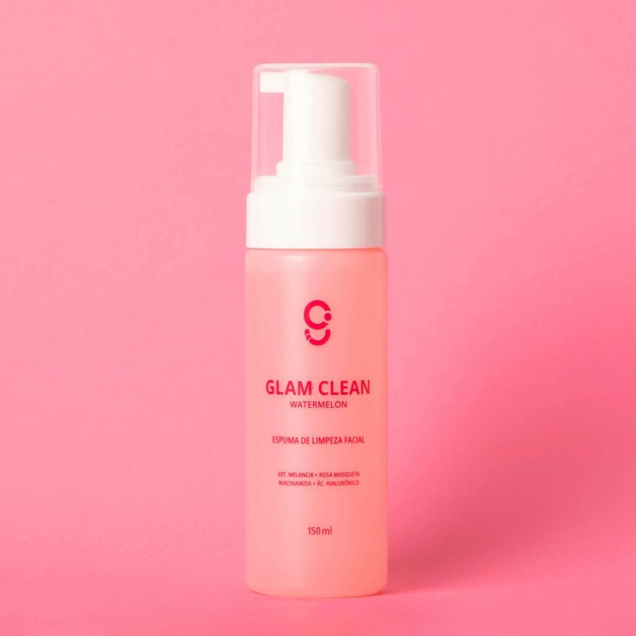 Espuma de Limpeza Glam Clean Watermelon Glam Beauty 150ml 6
