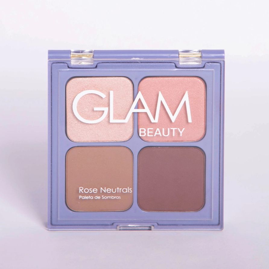 Paleta de Sombras Glam Beauty Rose Neutrals 14g 6