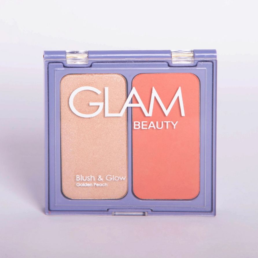 Duo Blush & Glow Glam Beauty Golden Peach 14g 6