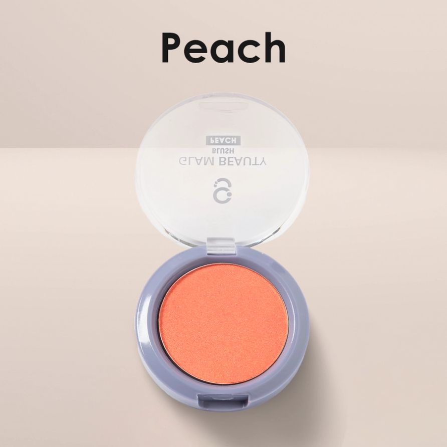 Blush em Pó Compacto Glam Beauty 5g 3