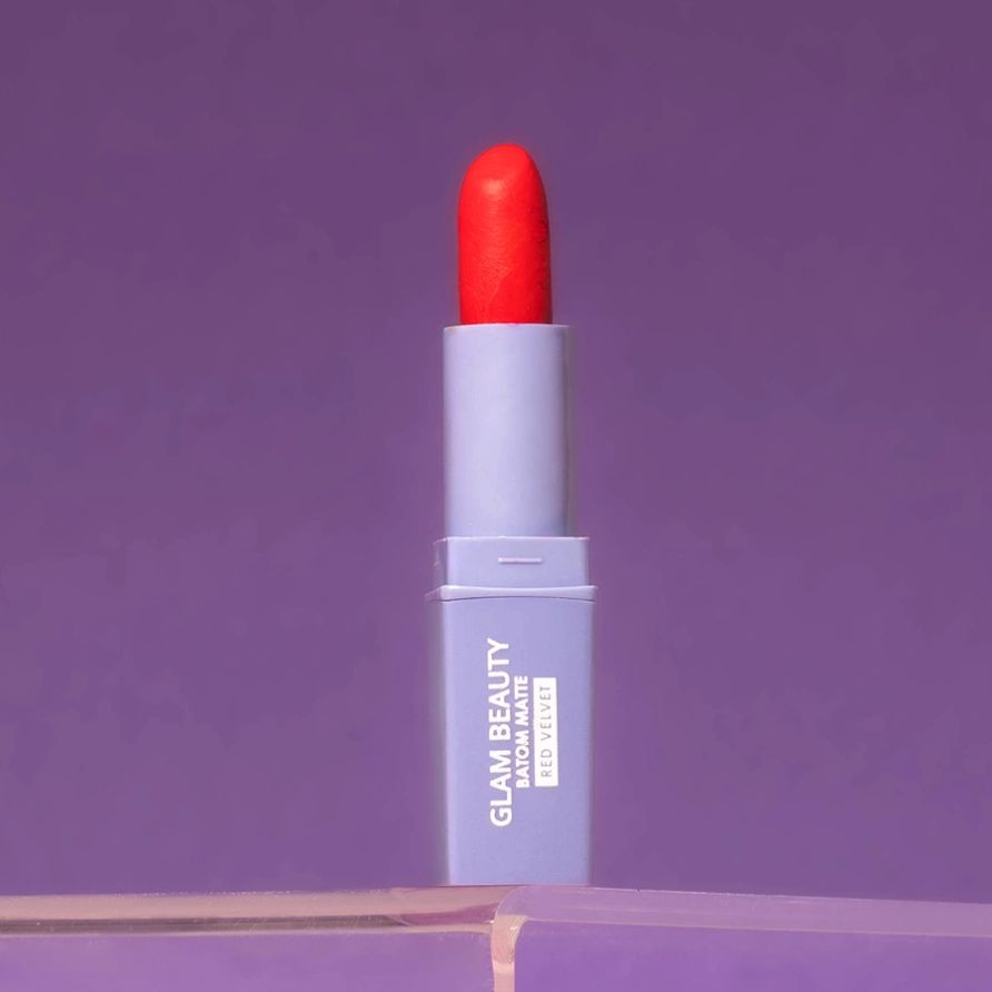 Batom Bala Glam Beauty Red Velvet 2