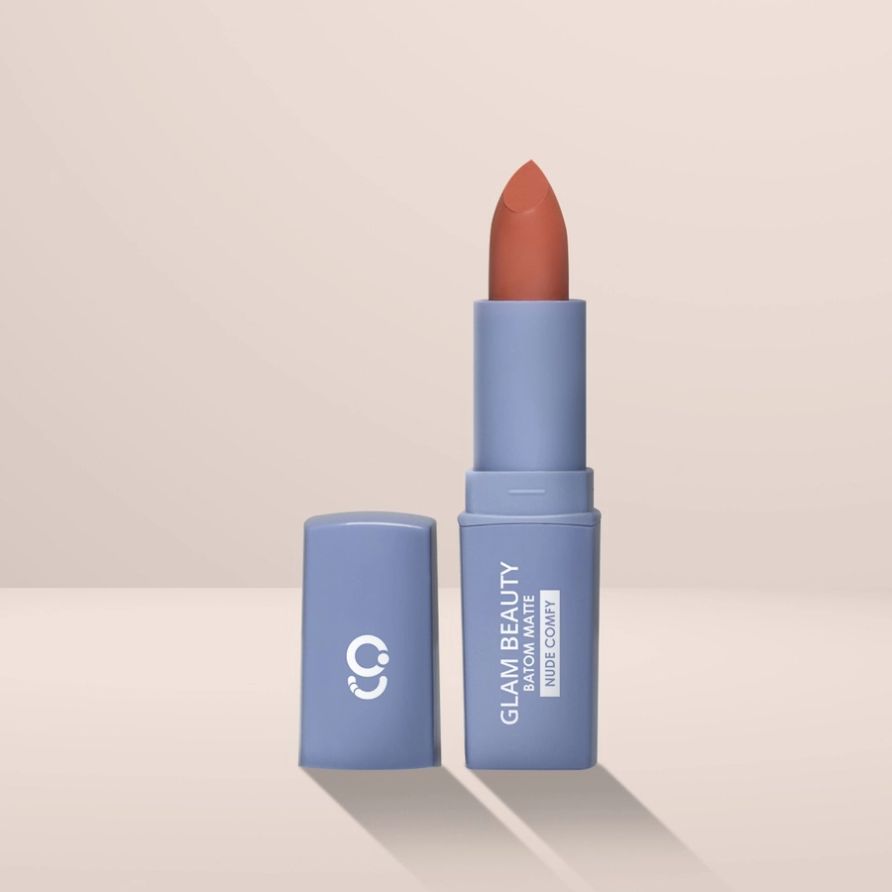Batom Bala Glam Beauty Nude Comfy 8