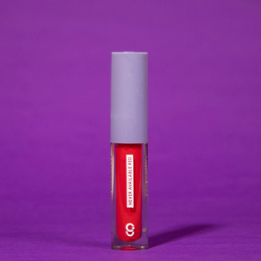 Batom Matte Líquido Glam Beauty Never Available Red 4ml 7