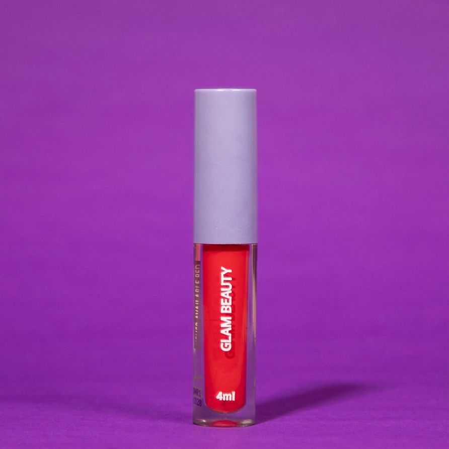 Batom Matte Líquido Glam Beauty Never Available Red 4ml 8