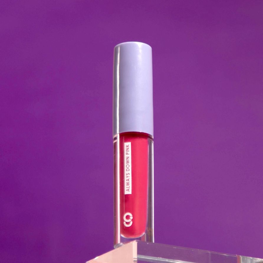 Batom Matte Líquido Glam Beauty Always Down Pink 4ml 2