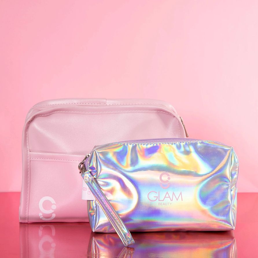 Necessaire Holográfica Glam Beauty 6