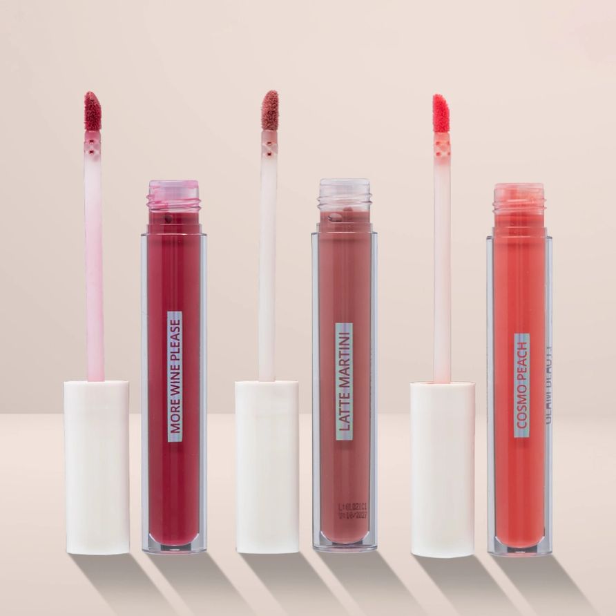 Trio Color Gloss Hydra Glam Beauty 3