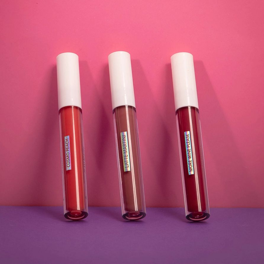 Trio Color Gloss Hydra Glam Beauty 4