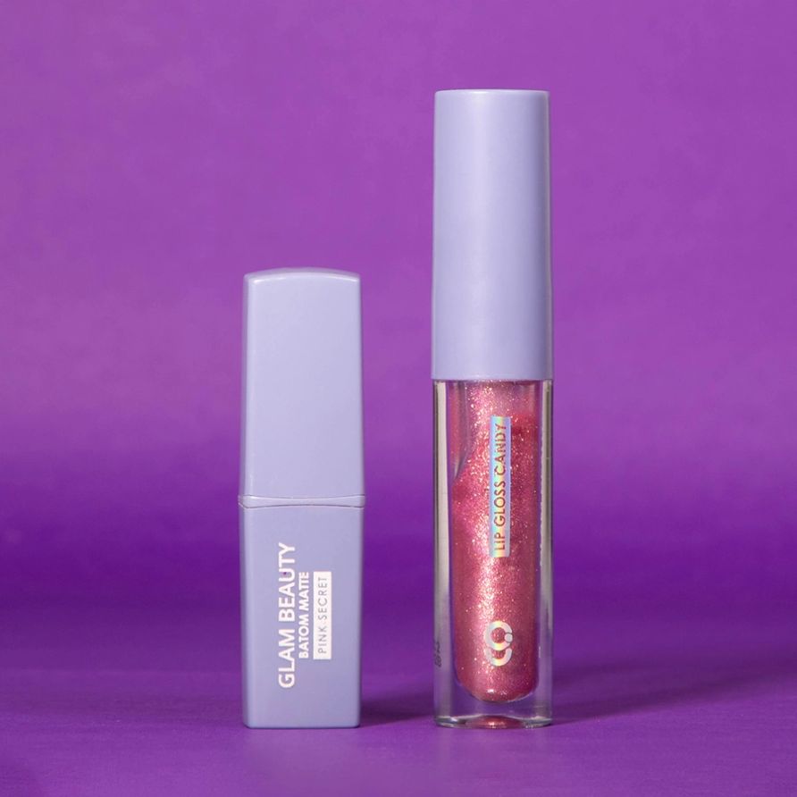 Duo Lip Combo Pink Lover Glam Beauty 5