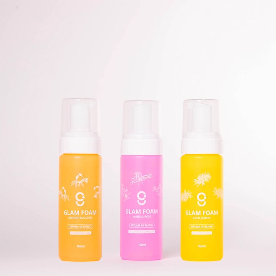 Trio Glam Foam Glam Beauty 3