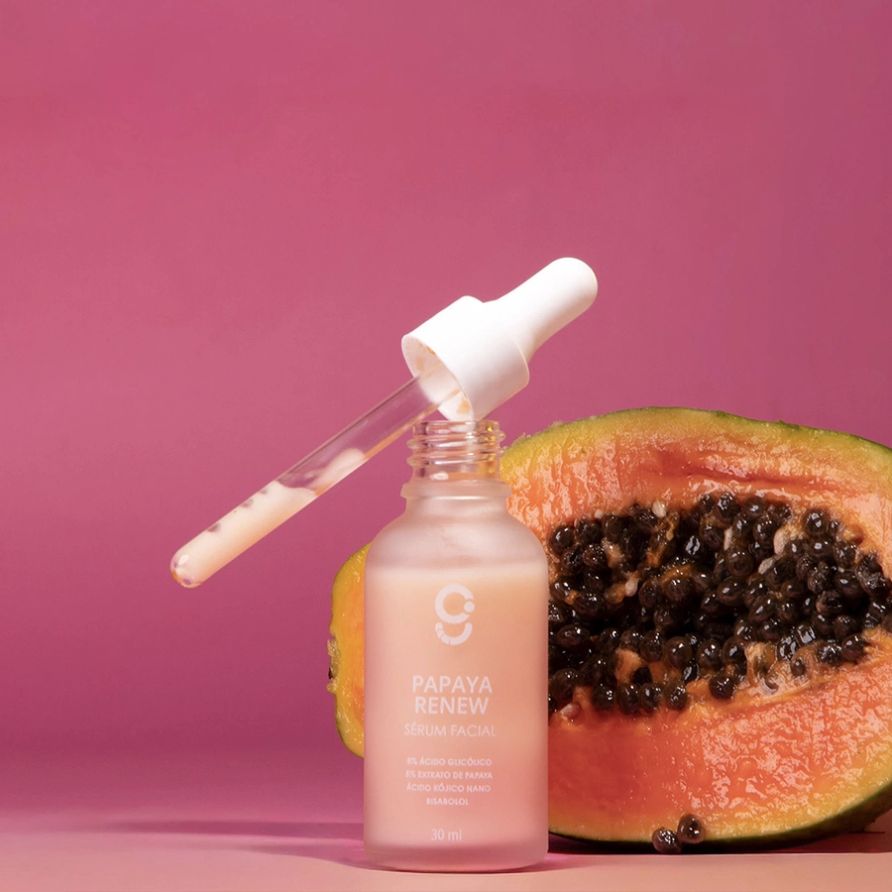 Dupla Sérum Papaya Renew Glam Beauty 3