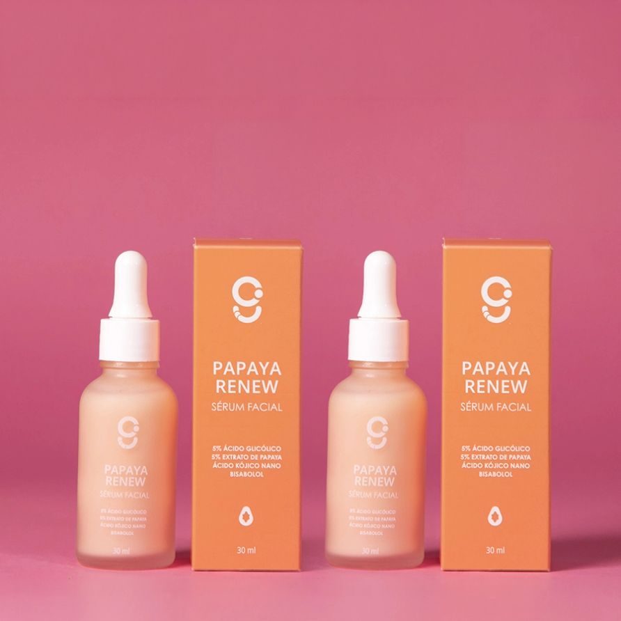 Dupla Sérum Papaya Renew Glam Beauty 8