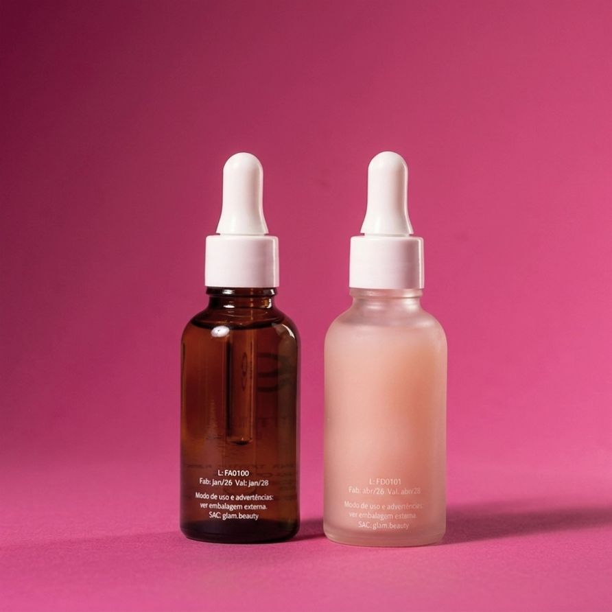 Dupla Sérum Papaya Renew + Vit C Glam Beauty 3