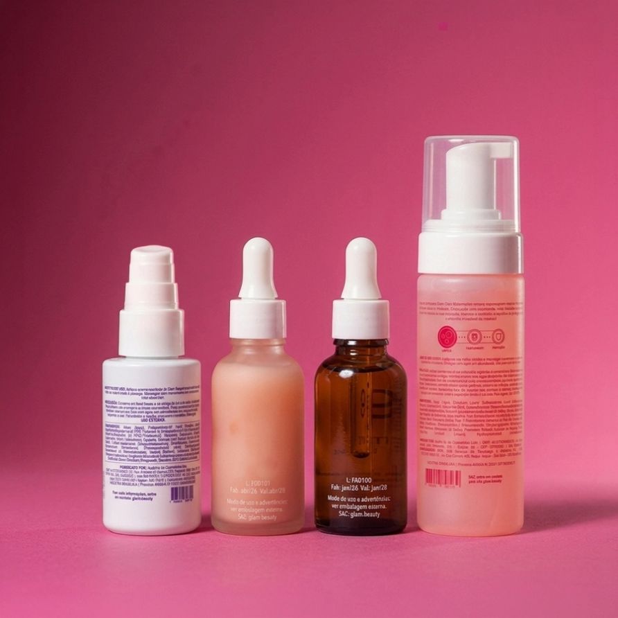 Kit Skincare Noturno Glam Beauty 2