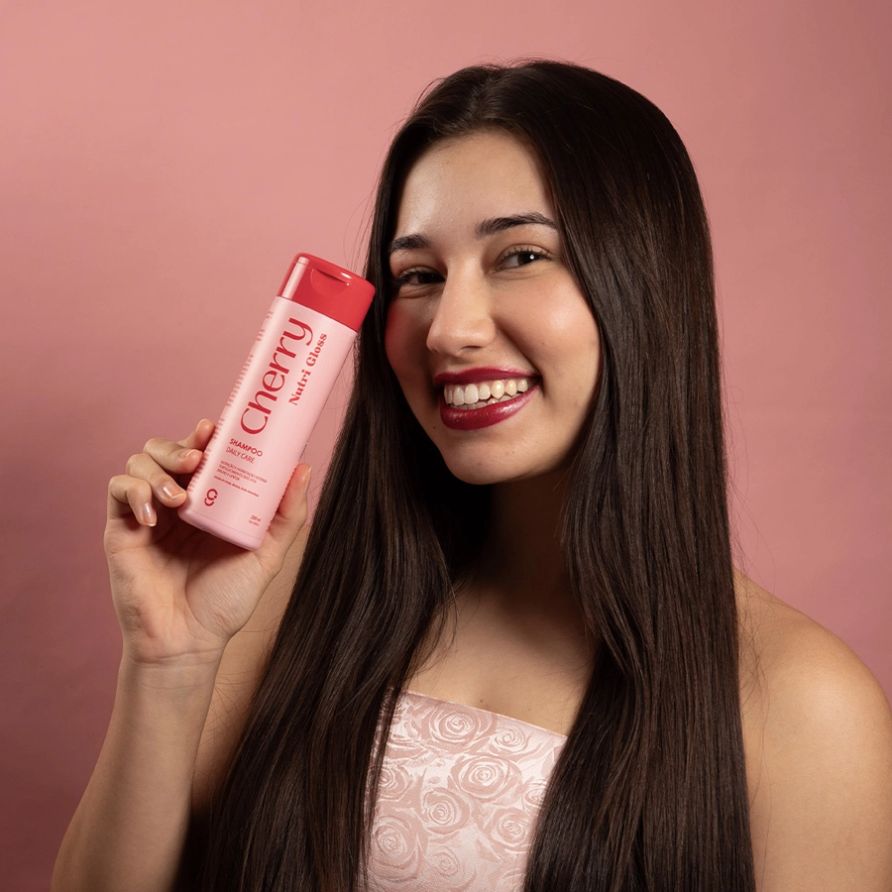 Kit Ritual Capilar Cherry Nutri Gloss Glam Beauty 6