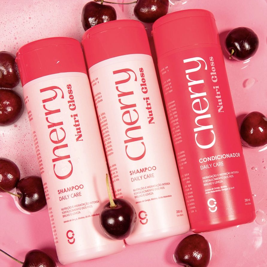 Kit Lavo Todo Dia Cherry Nutri Gloss Glam Beauty 2