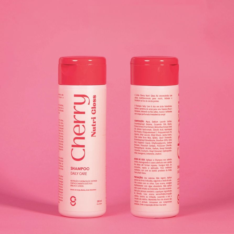 Kit Lavo Todo Dia Cherry Nutri Gloss Glam Beauty 6