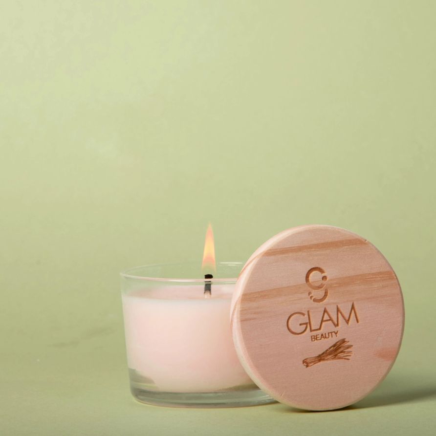 Vela Aromática Capim Limão Glam Beauty 2