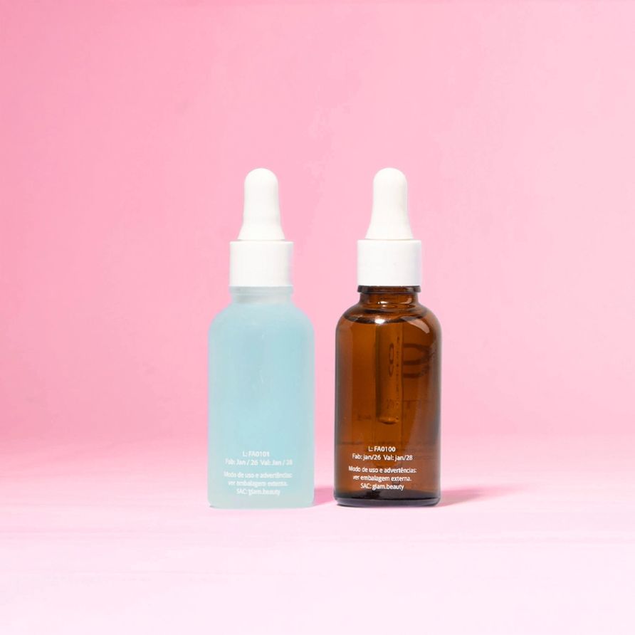Dupla Sérum Hydra + Vit C Glam Beauty 3