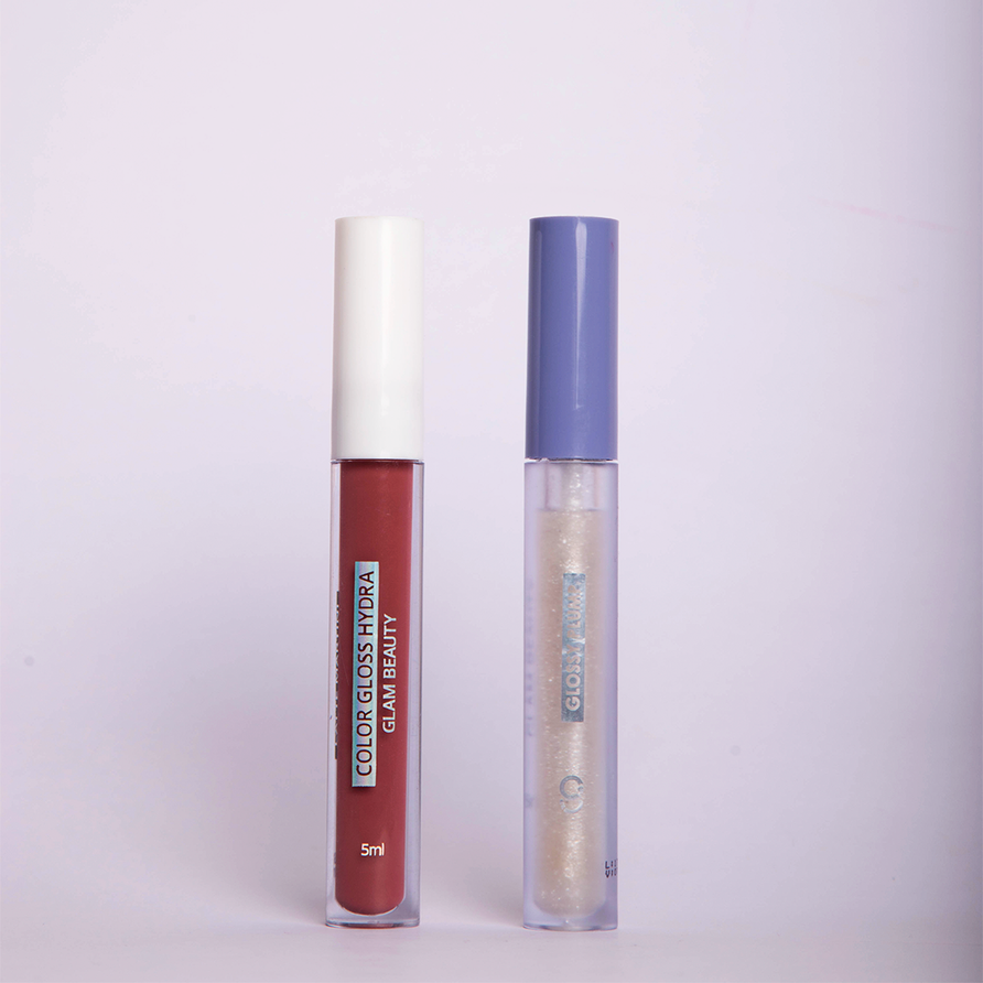Dupla Glossy Plump + Color Gloss Latte Martini Glam Beauty 2